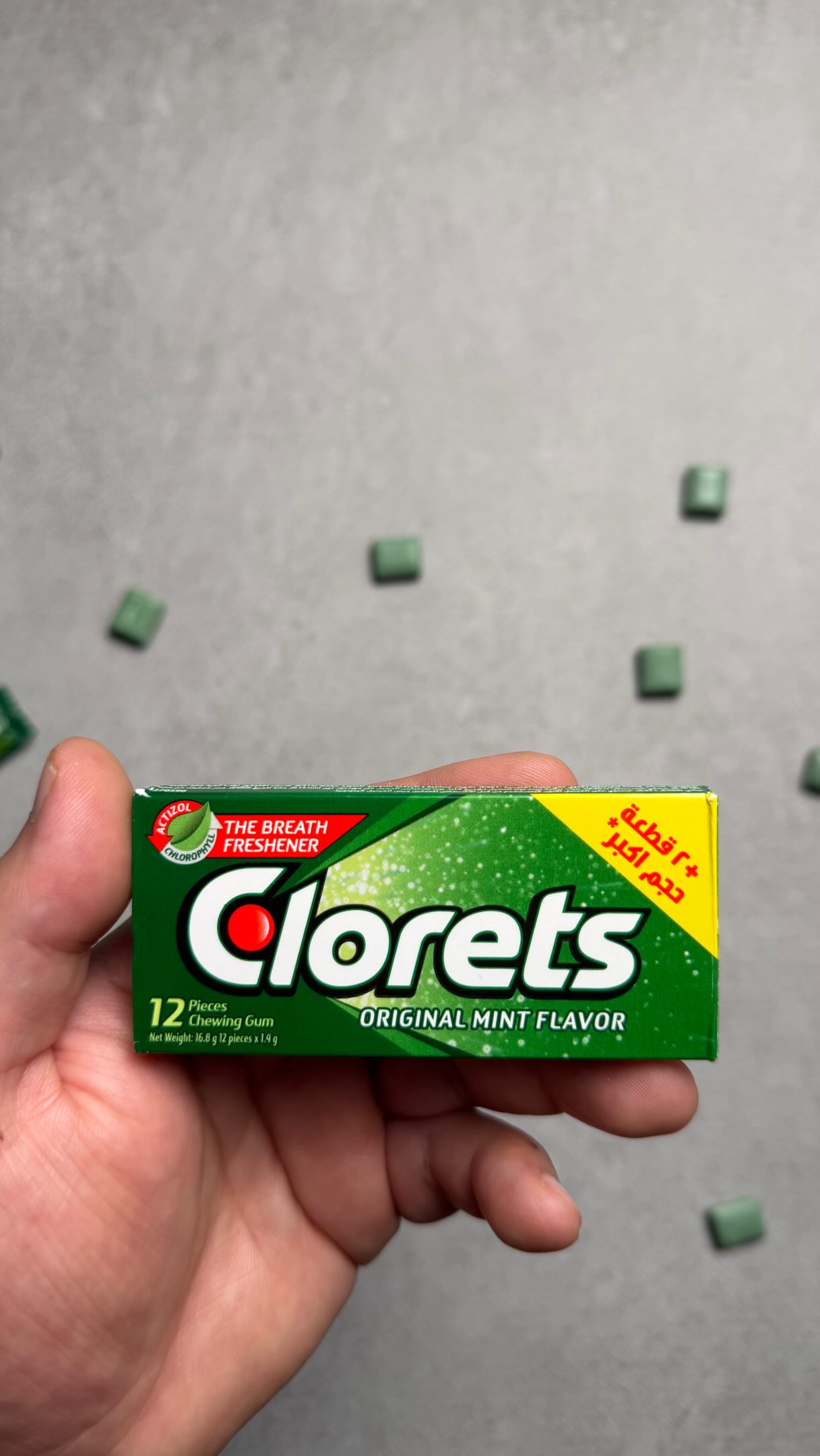 السعرات الحرارية فى Clorets